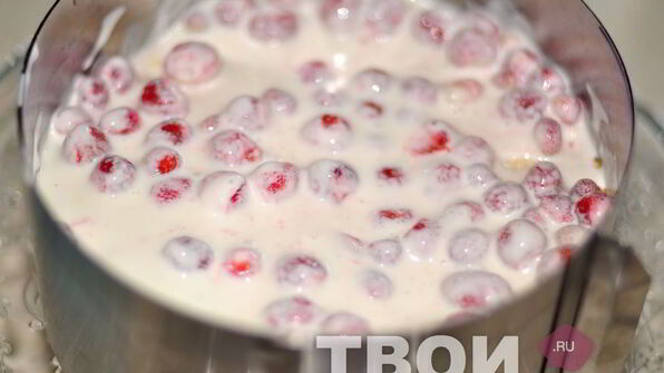 торт со сметанным кремом