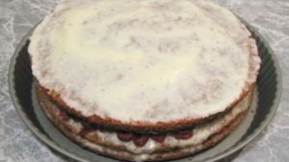 торт вишневый каприз