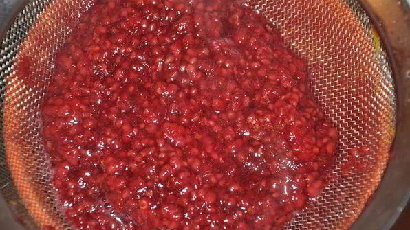 тыквенно-шоколадный торт-купол с малиновым желе