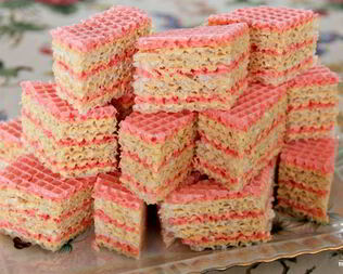 Украинский вафельный торт