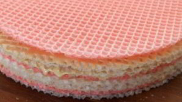 украинский вафельный торт