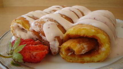 Творожные рулетики