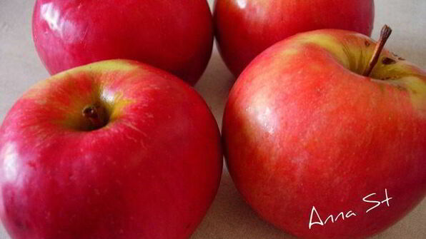 творожные слойки с яблоками