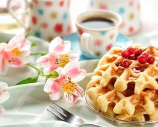 Домашние вафли