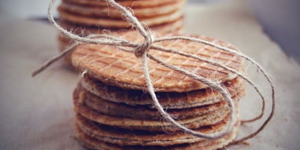 Рецепт голландских вафель с карамелью