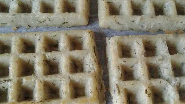 картофельные вафли
