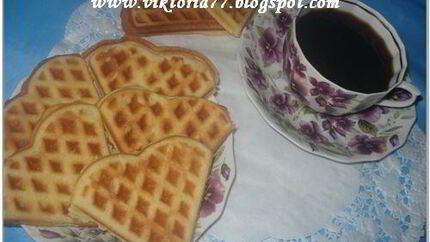 Песочные вафли