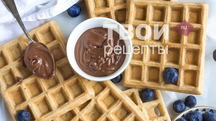 Постные вафли