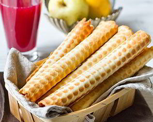 Тонкие вафли