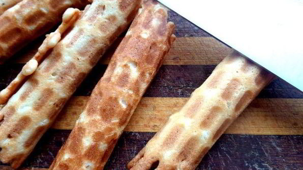 вафли на рисовой муке хрустящие