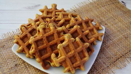 Вафли с шоколадом