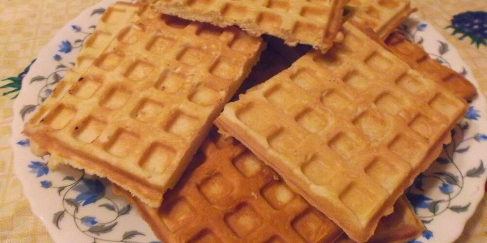 Рецепт вафель в советской вафельнице