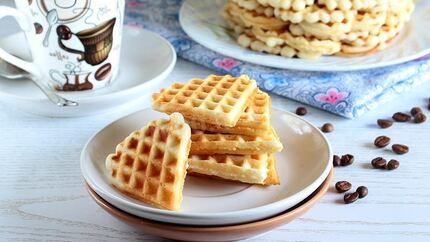 Венские вафли на кефире