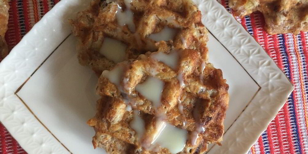 Рецепт венских вафель с мюсли