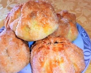 Яблоки в тесте булочки с яблоком