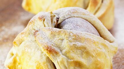 Яблоки в тесте