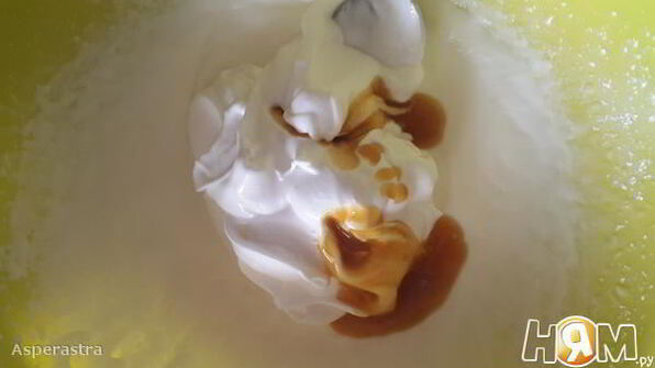 профитроли с разным кремом