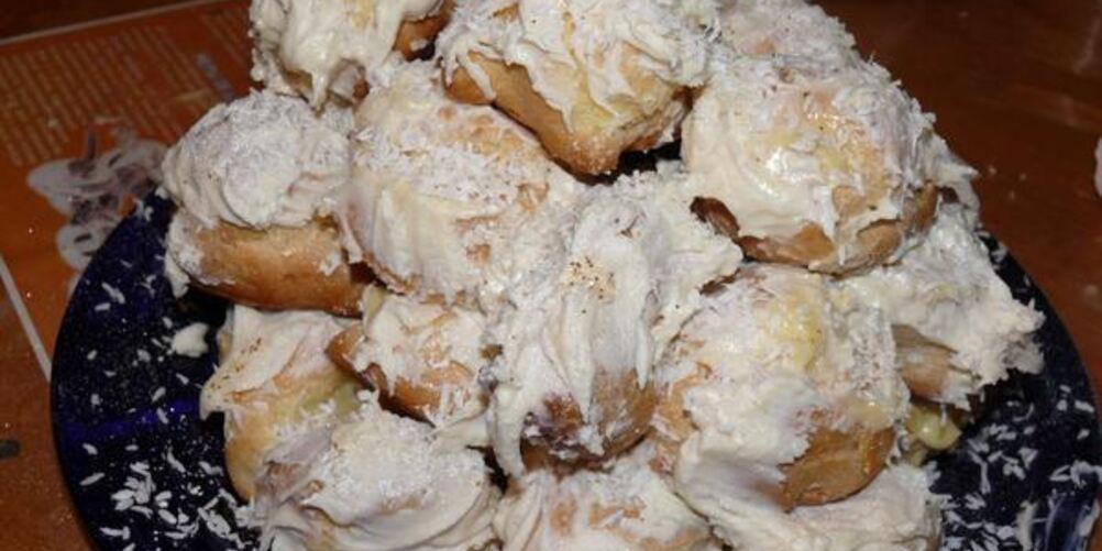 Рецепт торта башня из профитролей