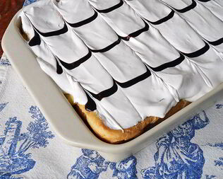 Торт эклер со взбитыми сливками