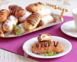 Творожный крем для эклеров