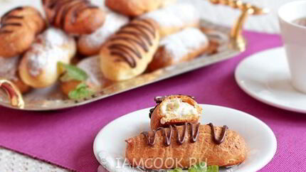 Творожный крем для эклеров