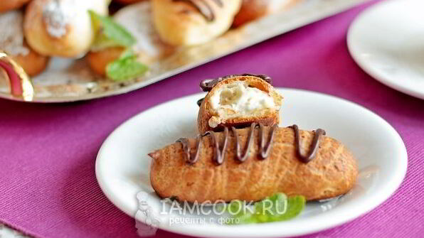 творожный крем для эклеров