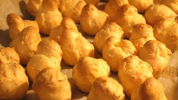 эклеры с кофейным кремом гроза