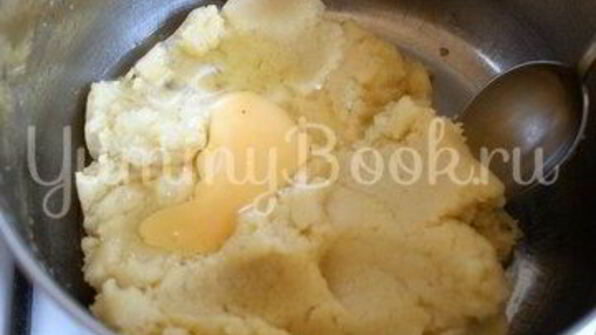 эклеры с творожным сыром