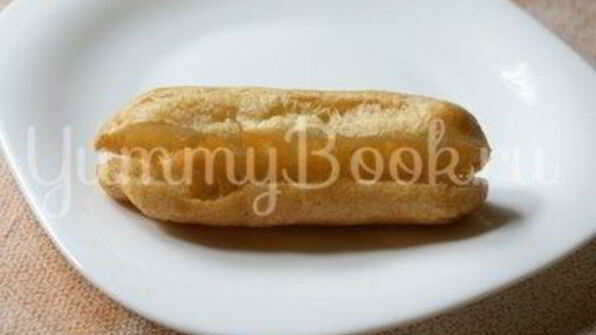 эклеры с творожным сыром