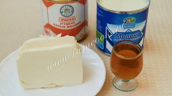 эклеры со сгущенкой