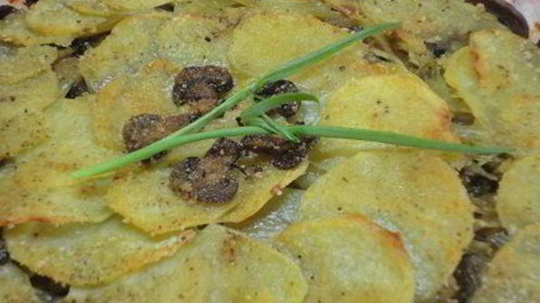 картофельная запеканка по-монастырски