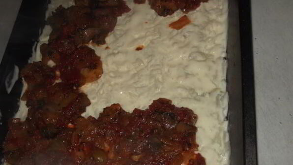 картофельная запеканка с шампиньонами