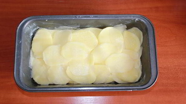 картофельная запеканка сливочная