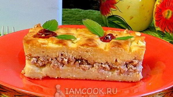 картофельная запеканка со свиным фаршем и сыром