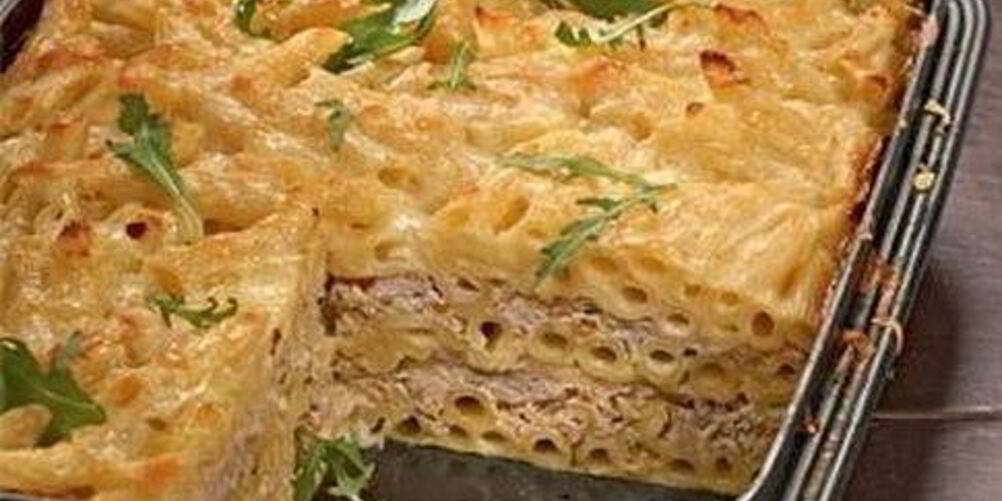 Рецепт макаронной запеканки с фаршем