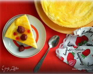 Нежная творожная запеканка