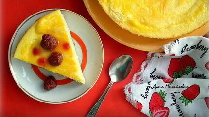 Нежная творожная запеканка