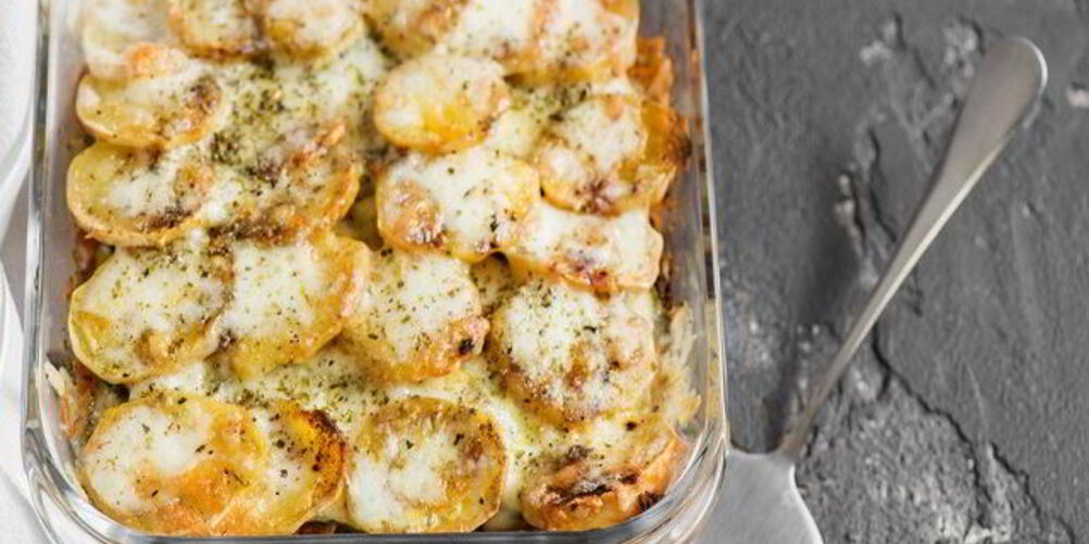 Рецепт острой картофельной запеканки с кабачком