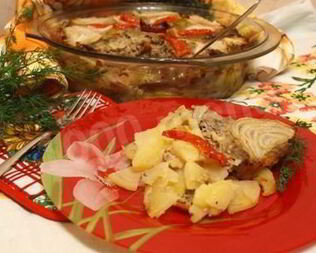 Овощная запеканка с мясным фаршем