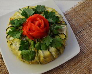 Мясная запеканка