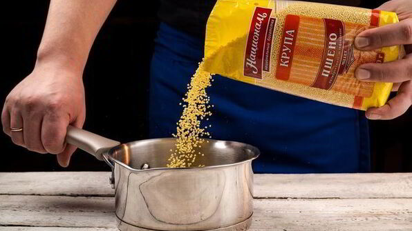 пшенная запеканка с курицей и шпинатом