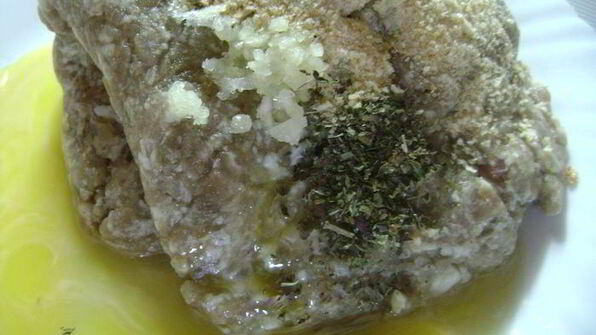 слоеная запеканка с мясом и сыром