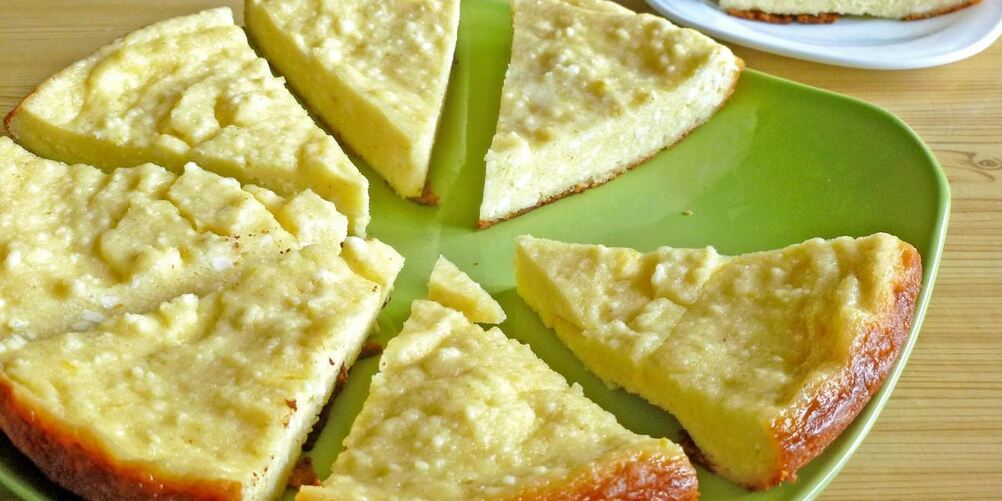 Рецепт творожной запеканки на сковороде