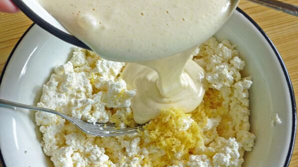 творожная запеканка на сковороде