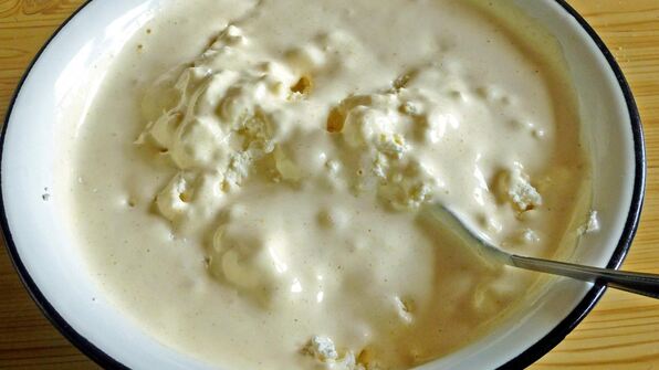 творожная запеканка на сковороде