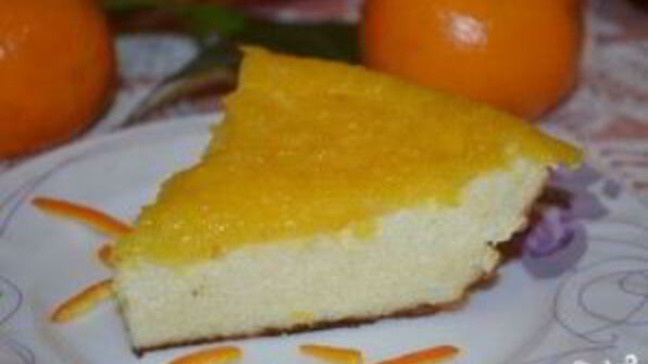 творожная запеканка с апельсином