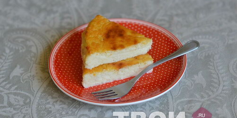 Рецепт творожной запеканки с бананом