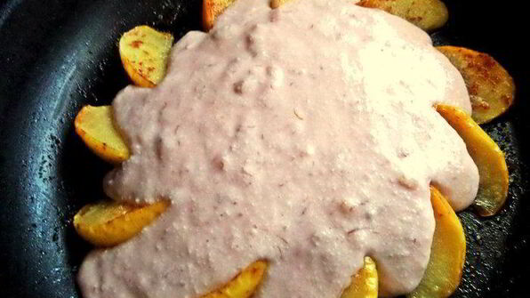 творожная запеканка с фруктами