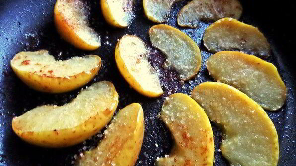 творожная запеканка с фруктами