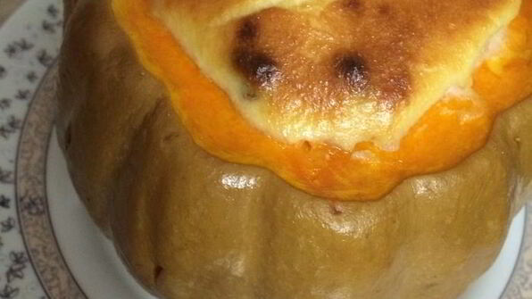 творожная запеканка в тыкве